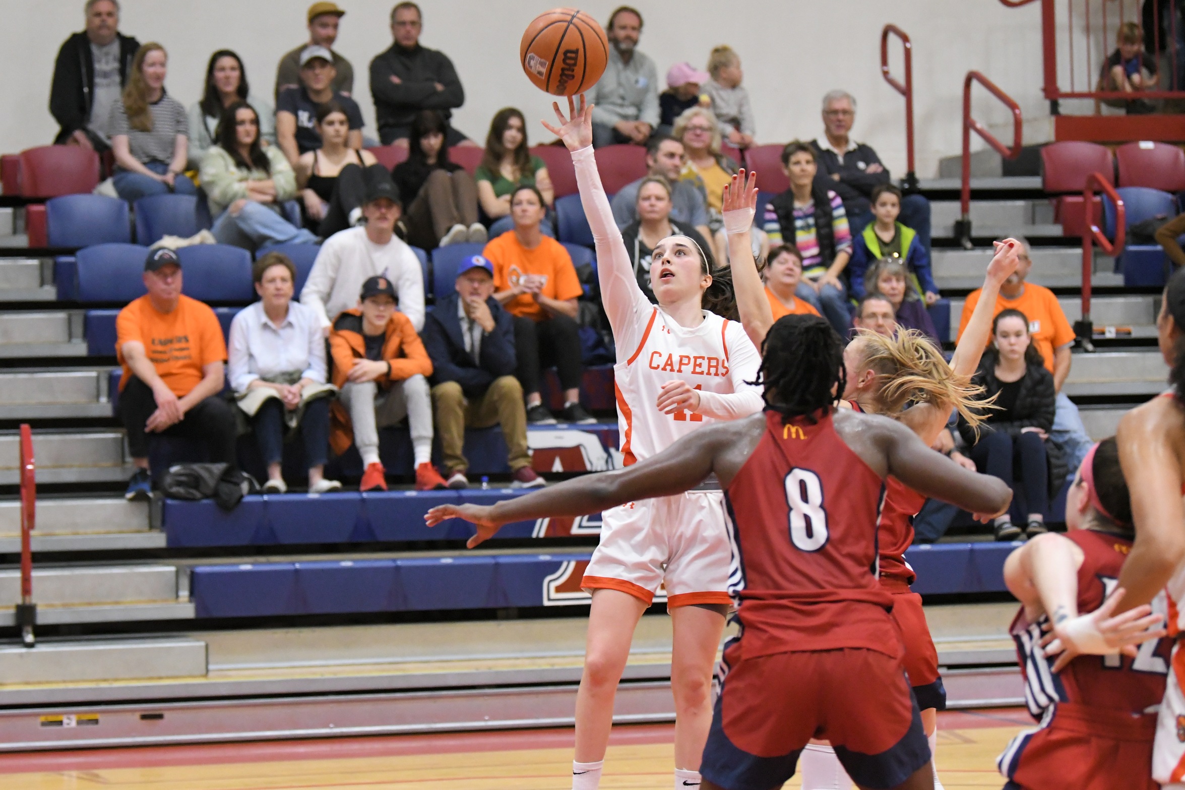 CAPERS hand U SPORTS No. 1 ranked Acadia Axewomen their first loss of the season